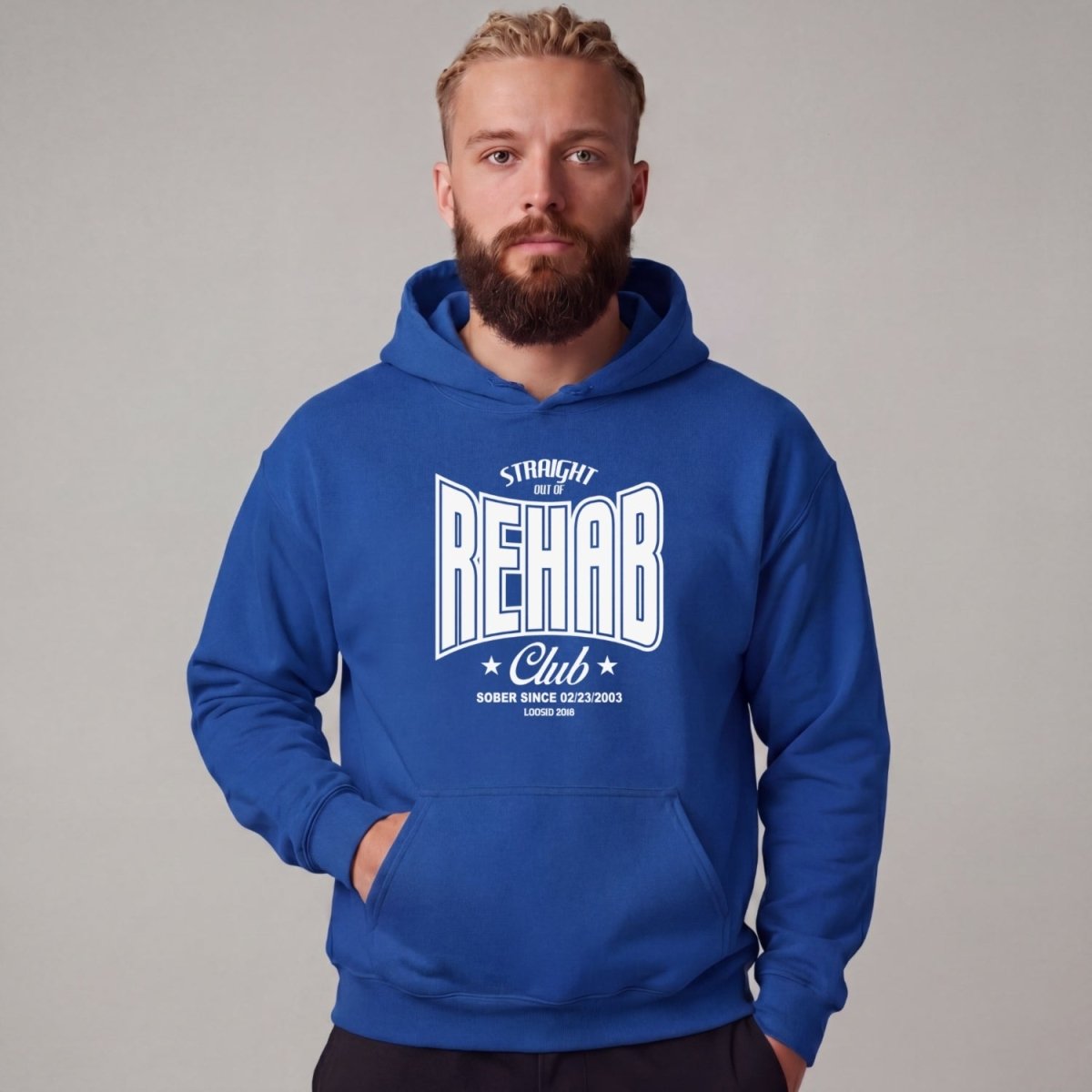 Recovery Hoodie | Men's Straight Out of Rehab Club