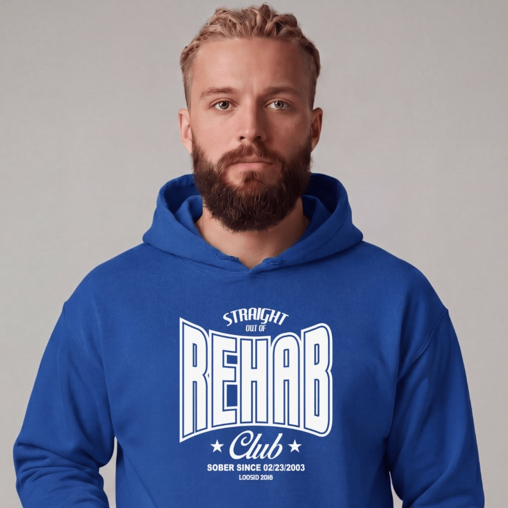 Recovery Hoodie | Men's Straight Out of Rehab Club