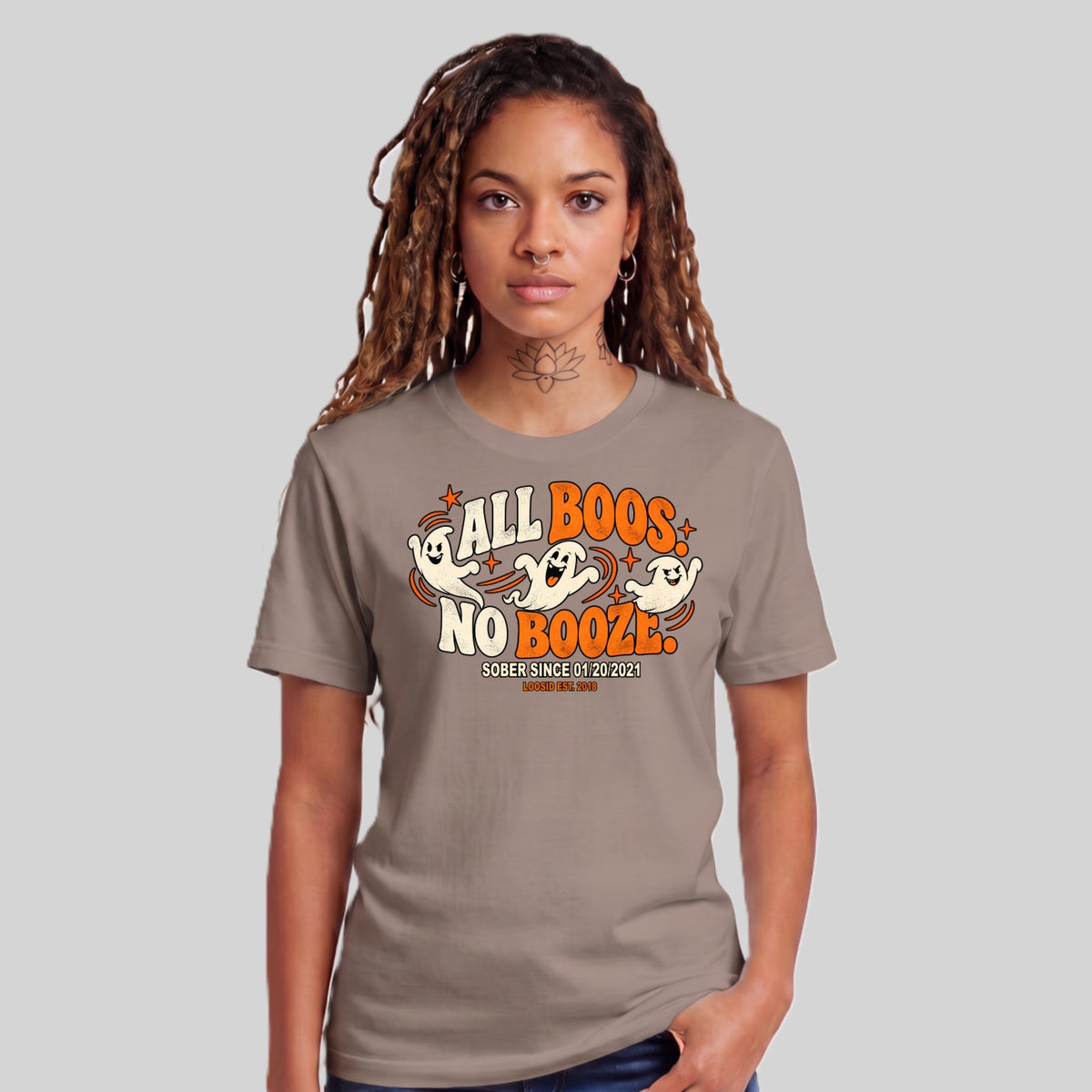 Sober T Shirt | Women's All Boos No Booze