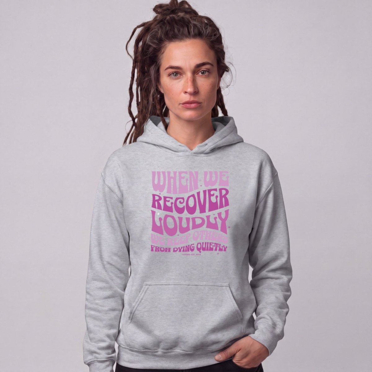 Recovery Hoodie | Women's When We Recover Loudly
