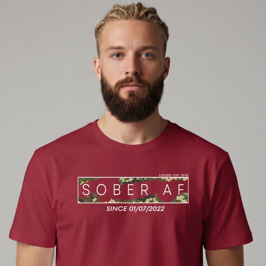 Sober T Shirt | Men's Sober AF Camo