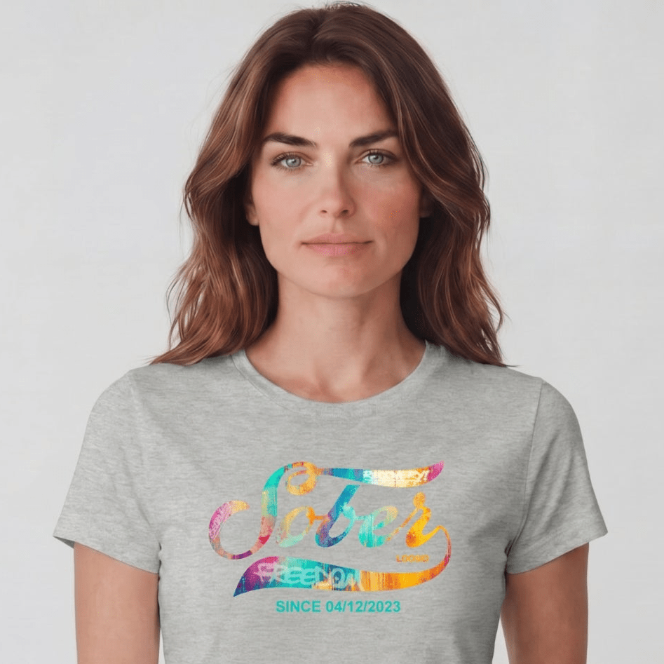 Sober T Shirt | Women's Sober Since Heritage
