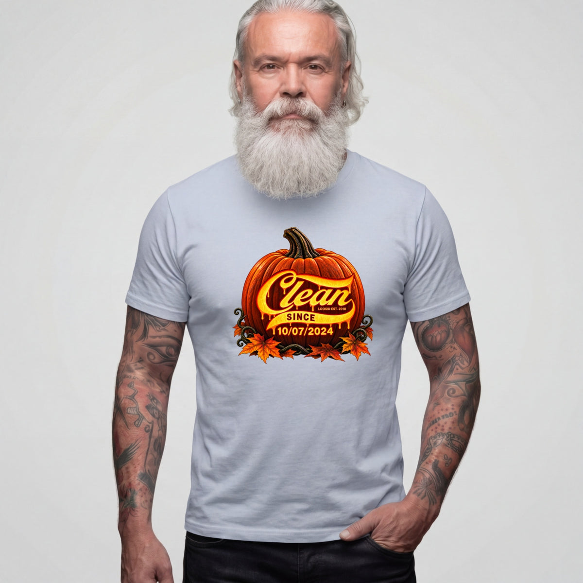 Clean T Shirt | Men's Clean Since Pumpkin