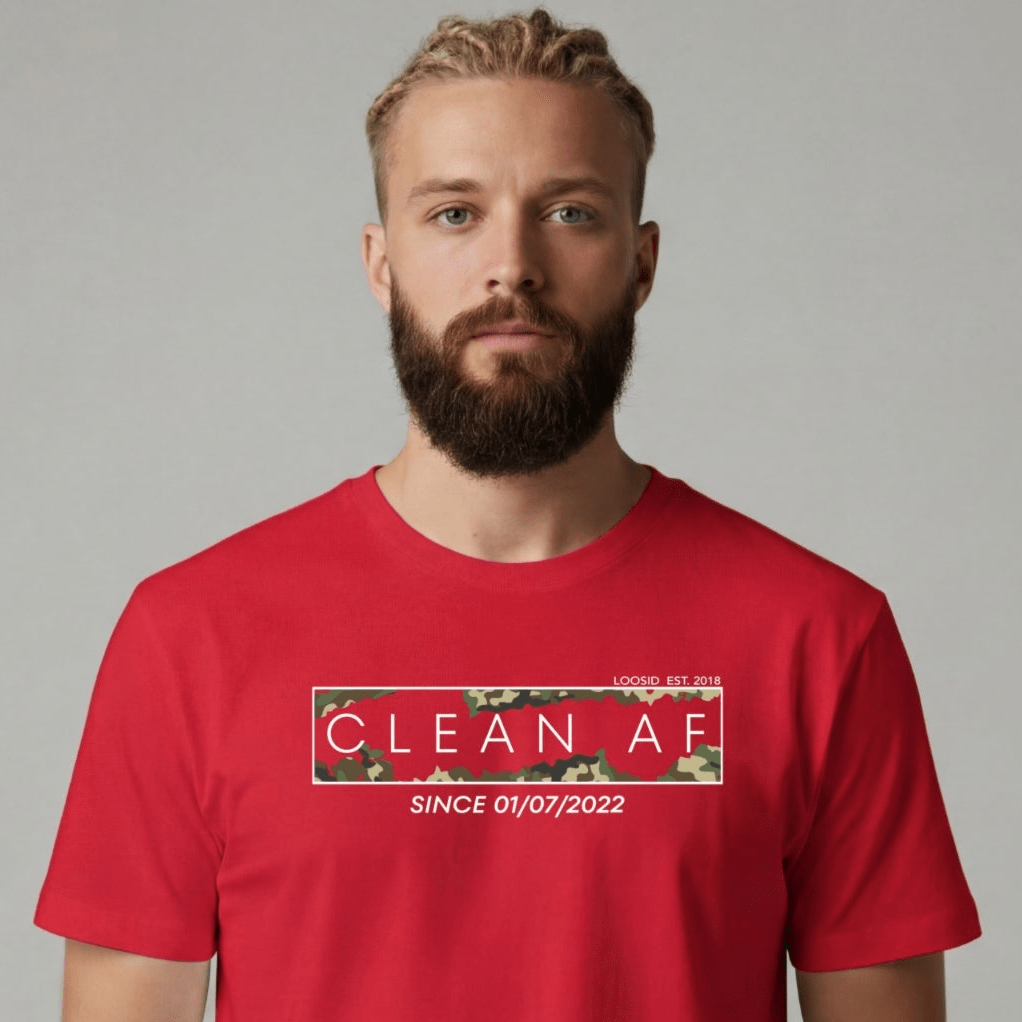 Clean T Shirt | Men's Clean AF Camo