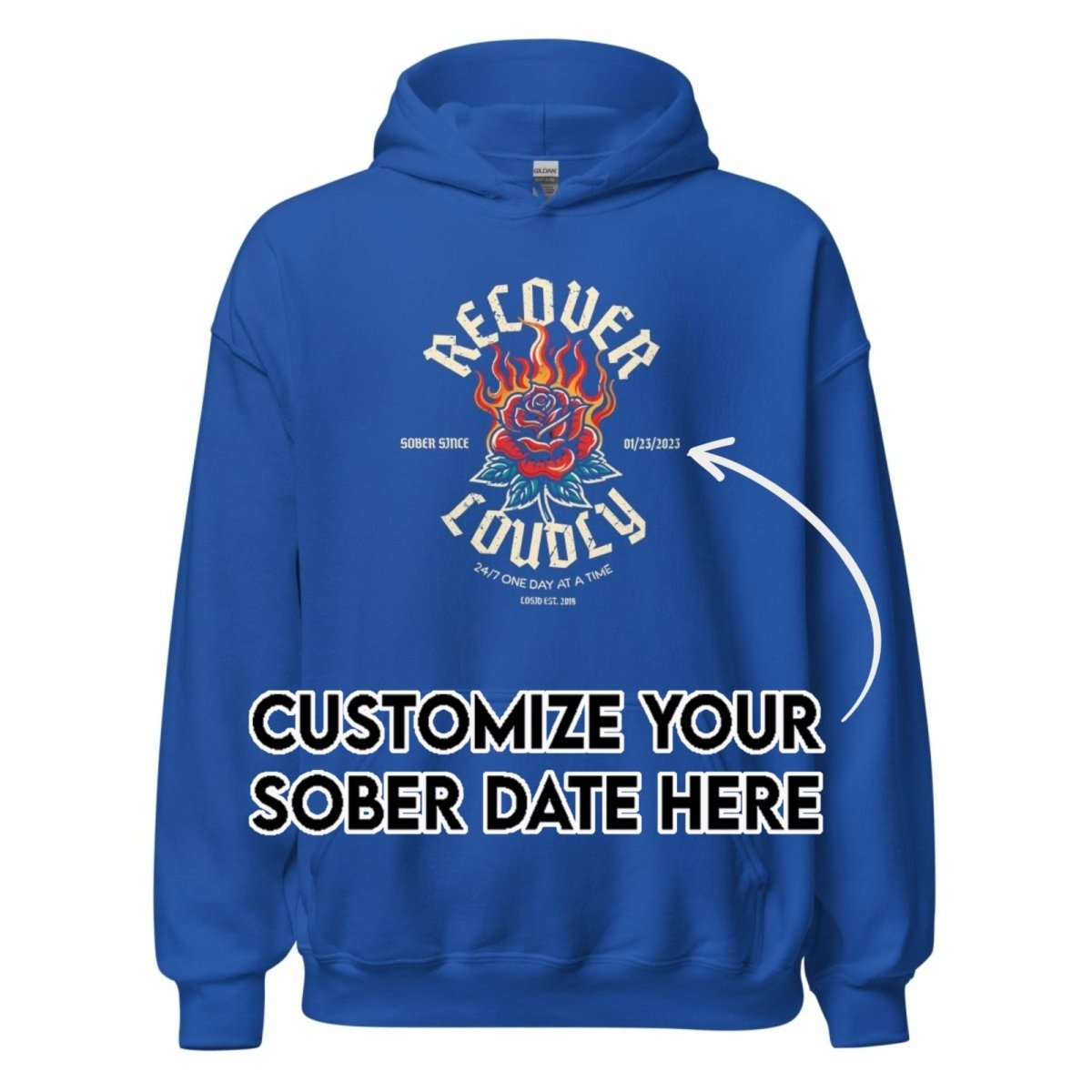 Recovery Hoodie | Men's Recover Loudly