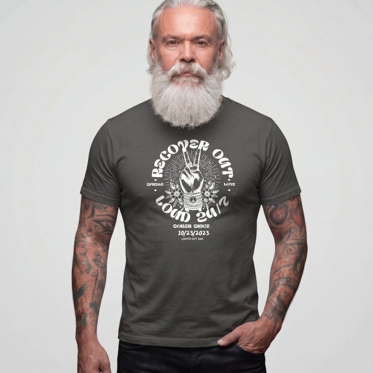 Sober T Shirt | Men's Recover Out Loud