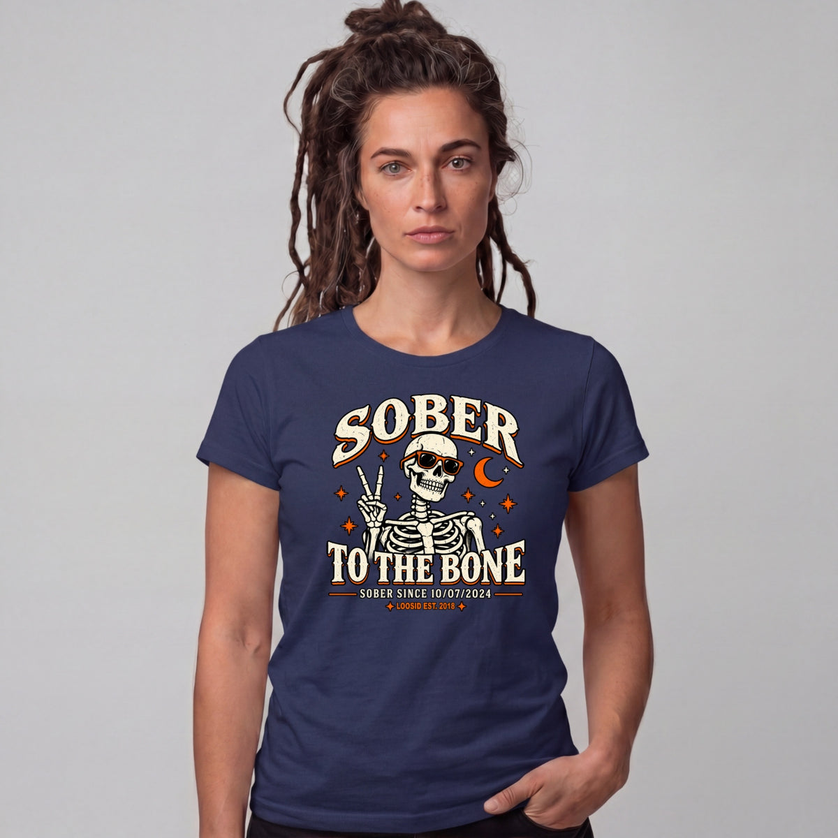 Sober T Shirt | Women's Sober to The Bone