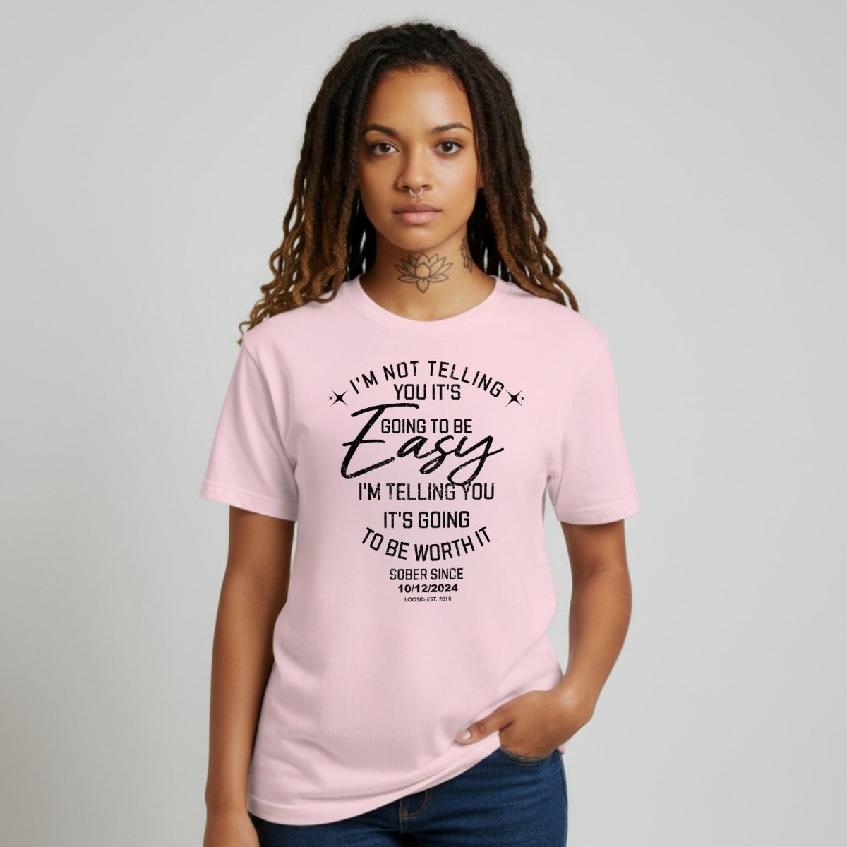 I'm Not Telling Sober T Shirt featuring the design (view 21)