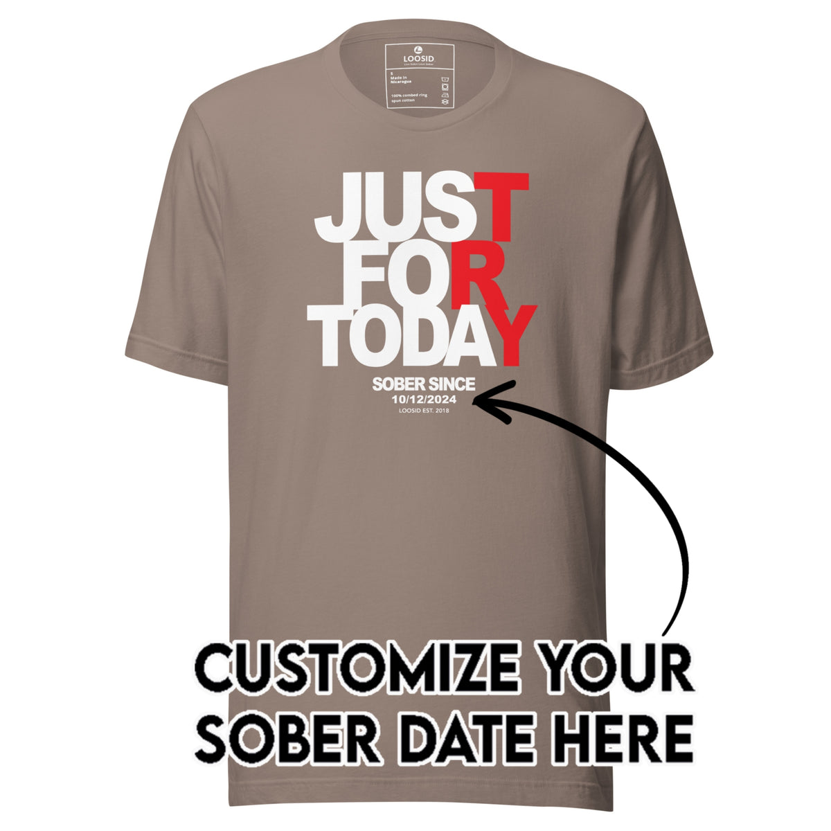 Sober T Shirt | Women's Just For Today