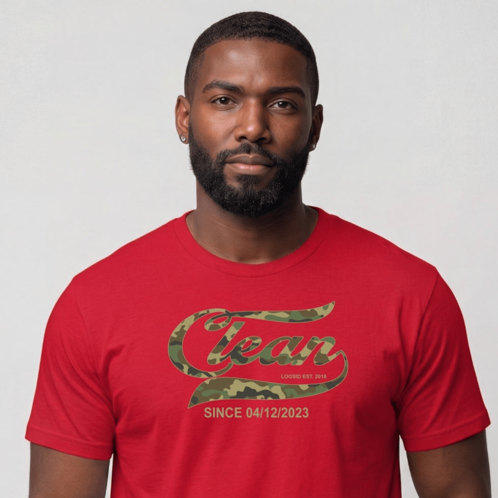 Clean T Shirt | Men's Clean Since Camo