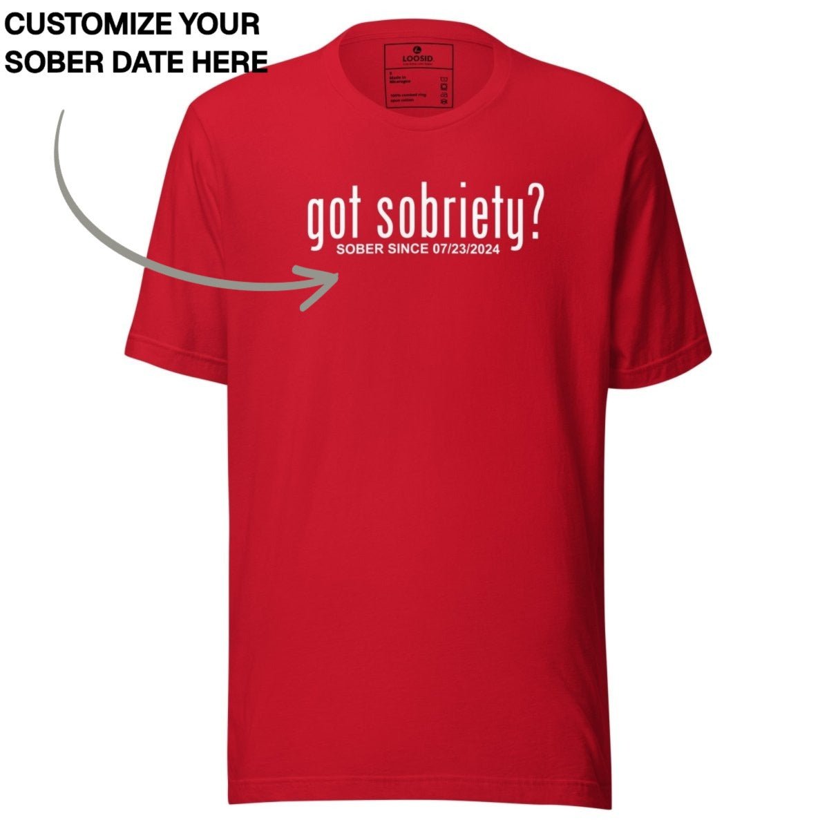 Sober T Shirt | Men's Got Sobriety?