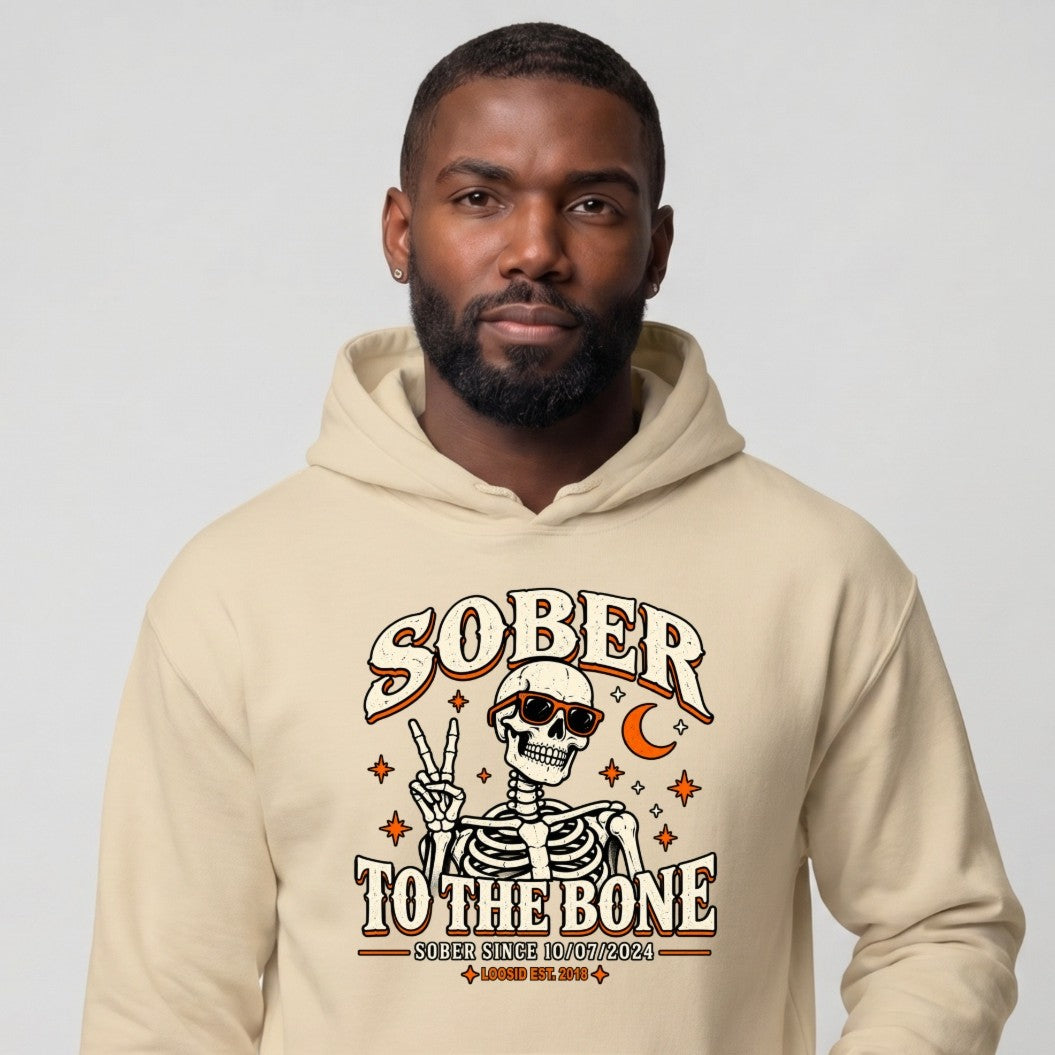 Recovery Hoodie | Men's Sober To The Bone