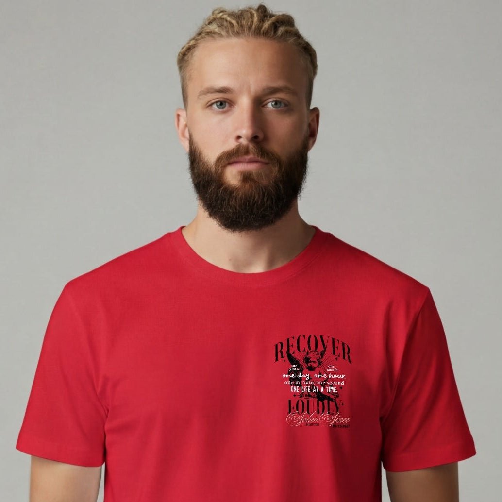Recovery T Shirt | Men's Recover Loudly Limited-Edition