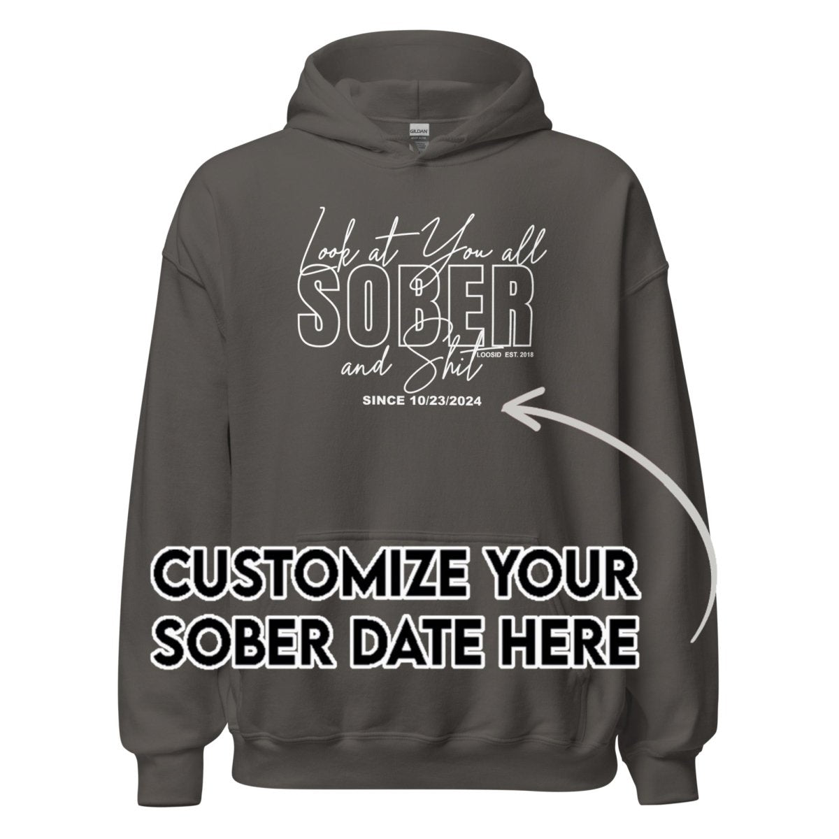 Recovery Hoodie | Men's Look at You Sober and Sh*t