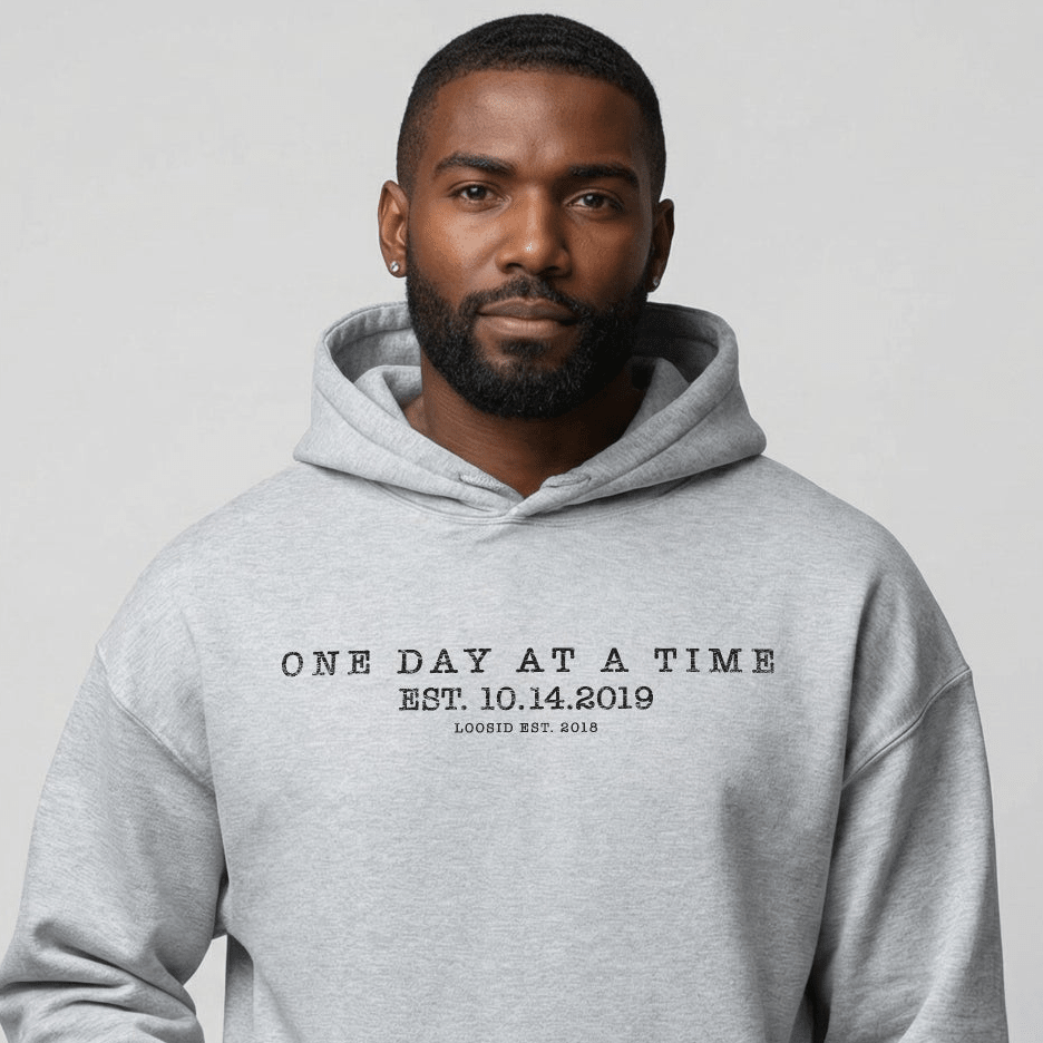 One Day At a Time Men's Hoodie