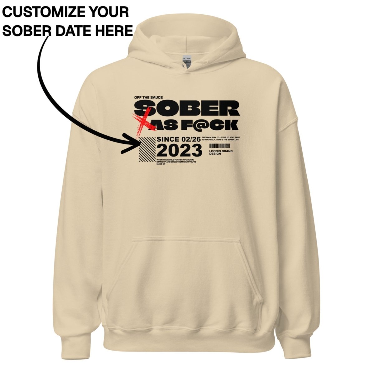 Recovery Hoodie | Men's Sober As F*ck