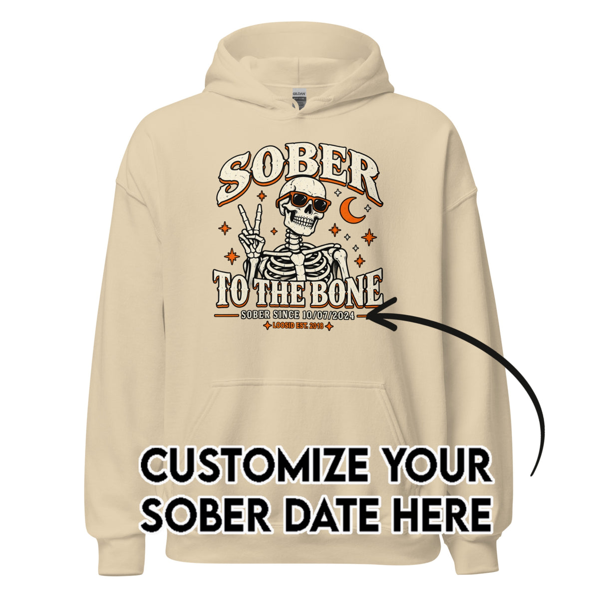 Recovery Hoodie | Women's Sober To The Bone