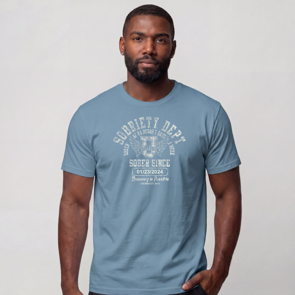 Sober T Shirt | Men's Sobriety Dept