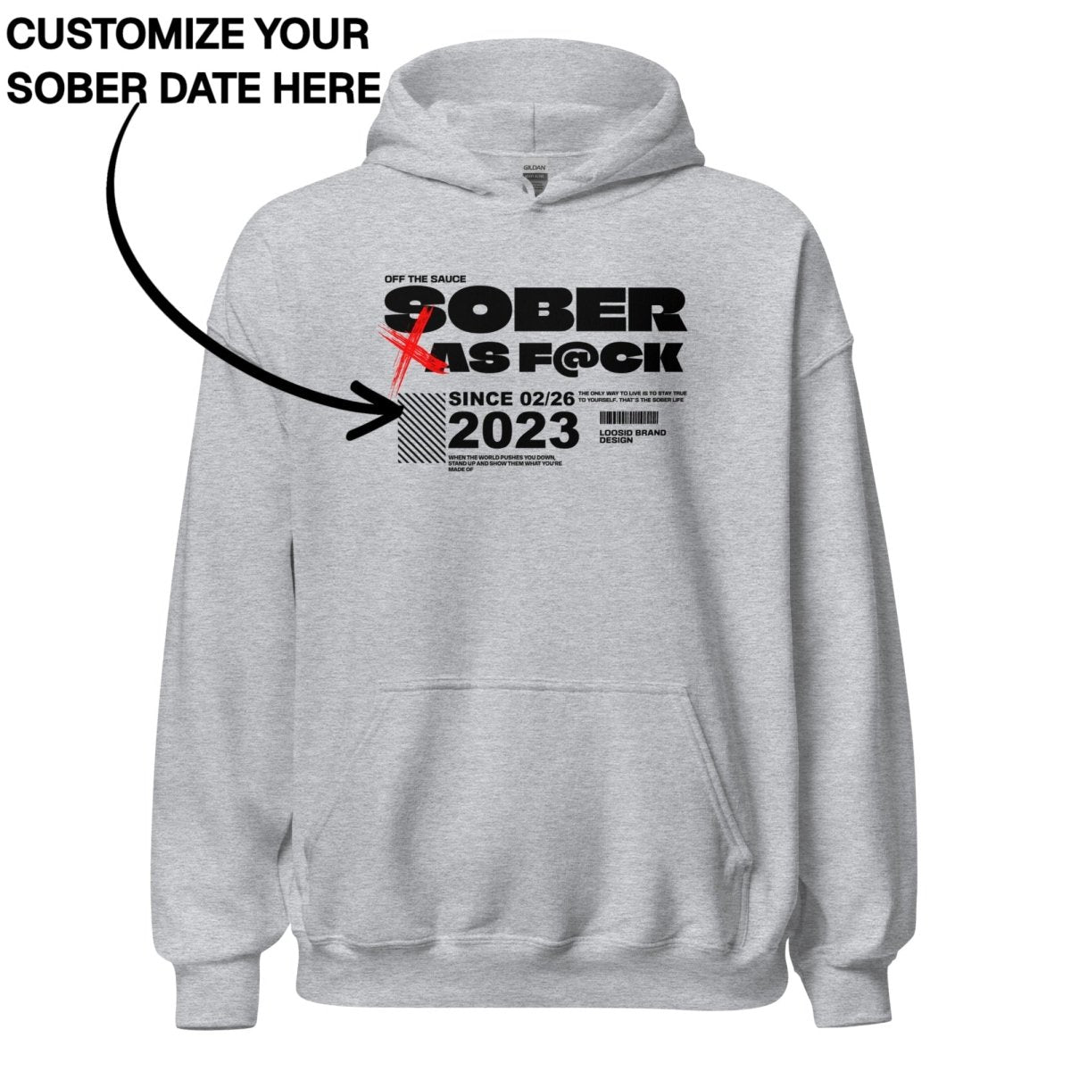 Recovery Hoodie | Men's Sober As F*ck