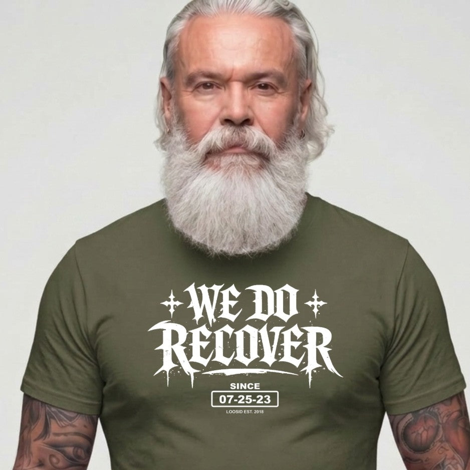 Sober T Shirt | Men's We Do Recover Stand Together