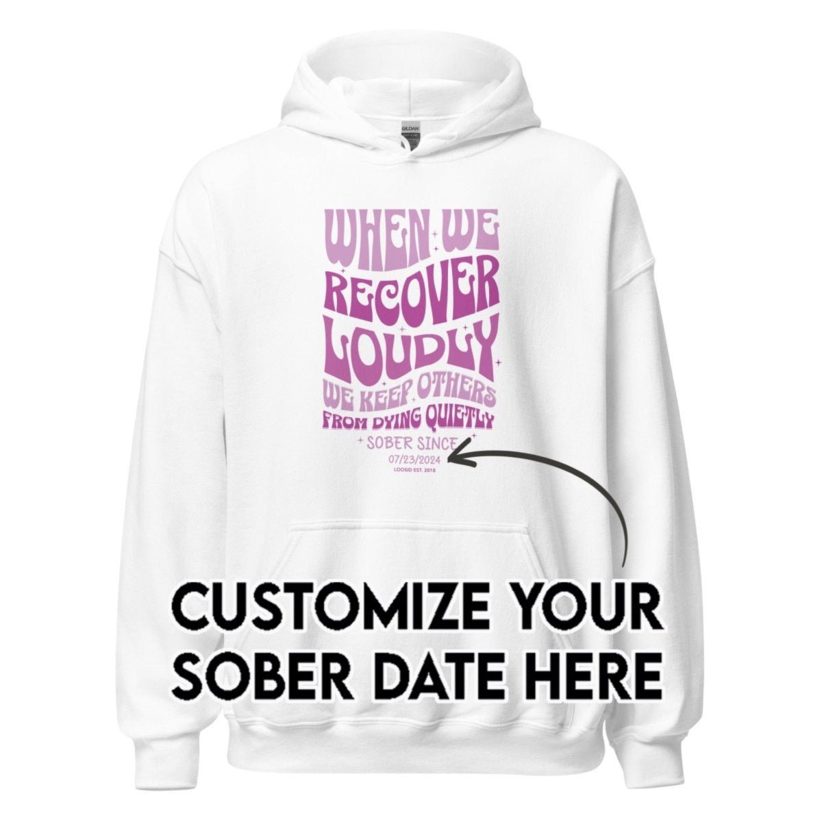 Recovery Hoodie | Women's When We Recover Loudly