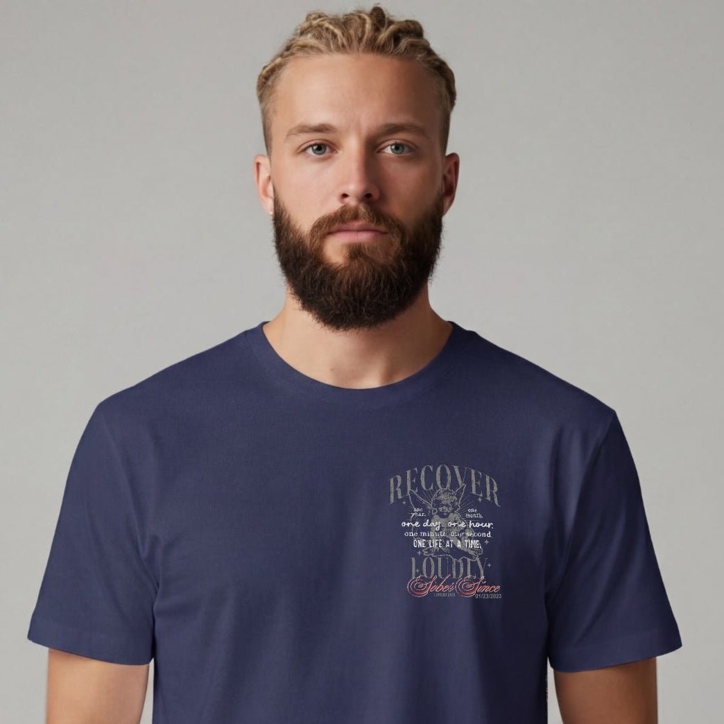 Recovery T Shirt | Men's Recover Loudly Limited-Edition