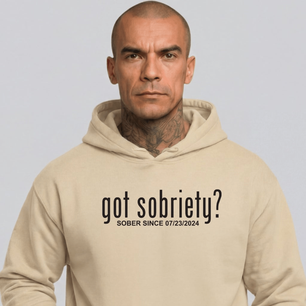 Recovery Hoodie | Men's Got Sobriety? Hoodie
