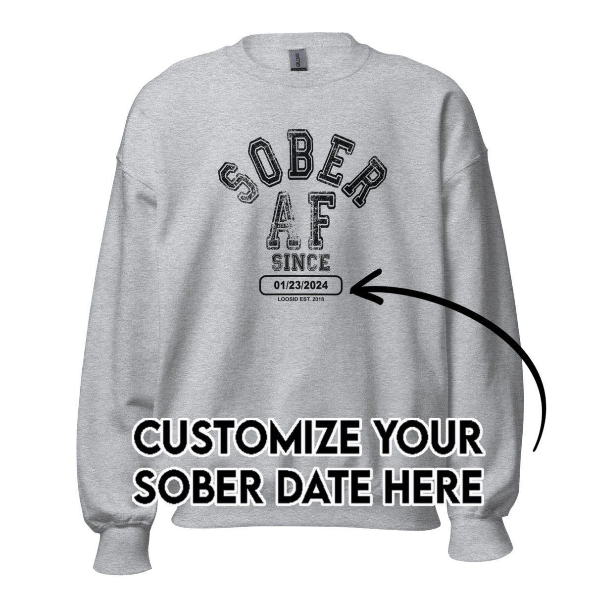 Sober Sweatshirt | Men's Sober AF