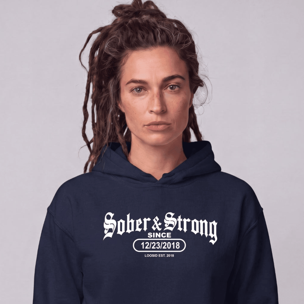 Recovery Hoodie | Unisex Sober & Strong