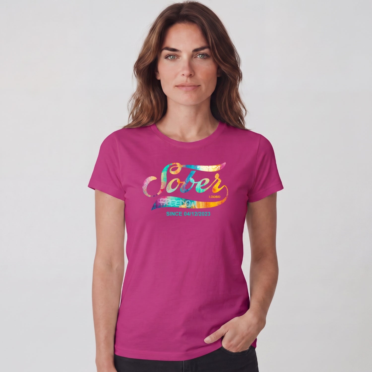 Sober T Shirt | Women's Sober Since Tee