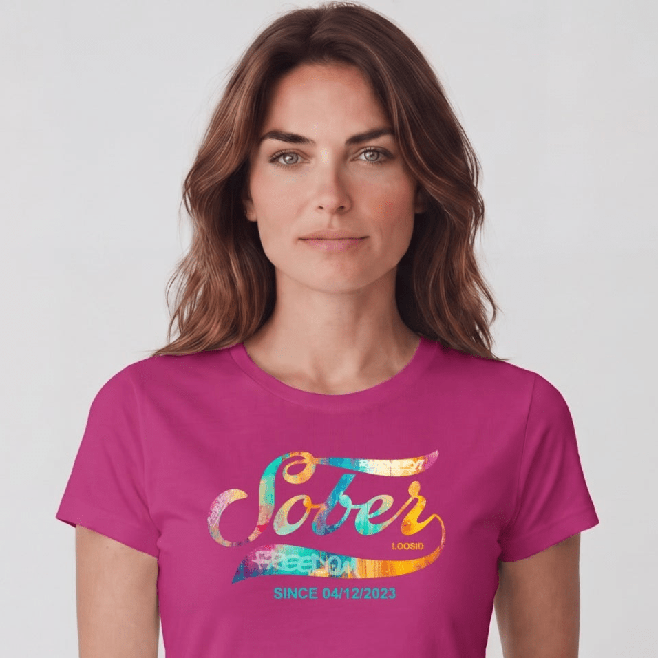 Sober T Shirt | Women's Sober Since Heritage