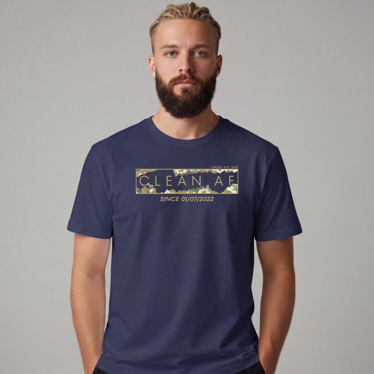 Clean T Shirt | Men's Clean AF Camo