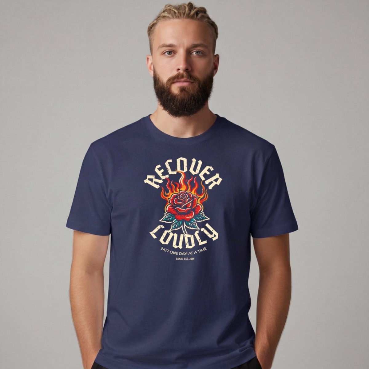 Sober T Shirt | Men's Recover Loudly