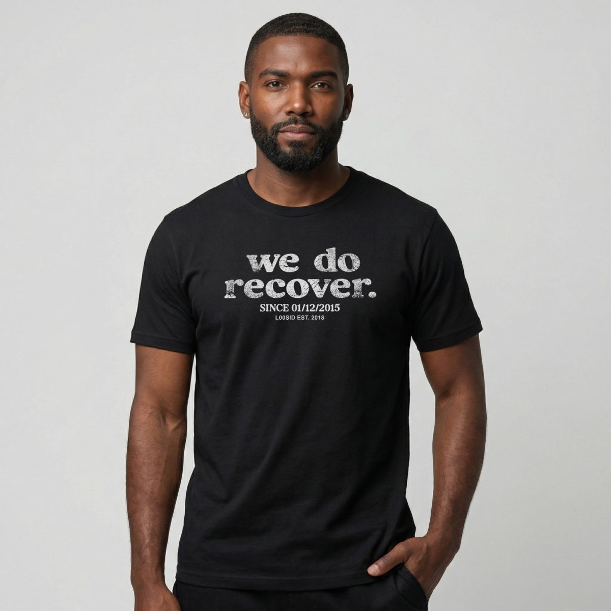 Sober T Shirt | Men's We Do Recover Tee