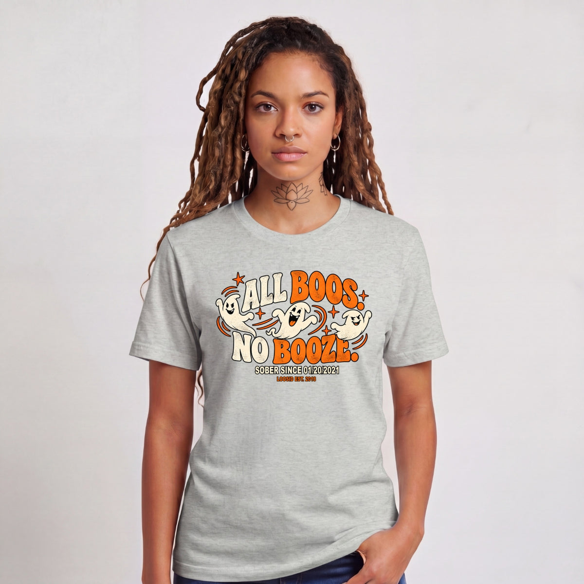 Sober T Shirt | Women's All Boos No Booze