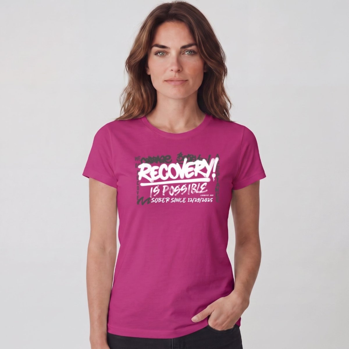 Sober T Shirt | Women's Recovery Is Possible