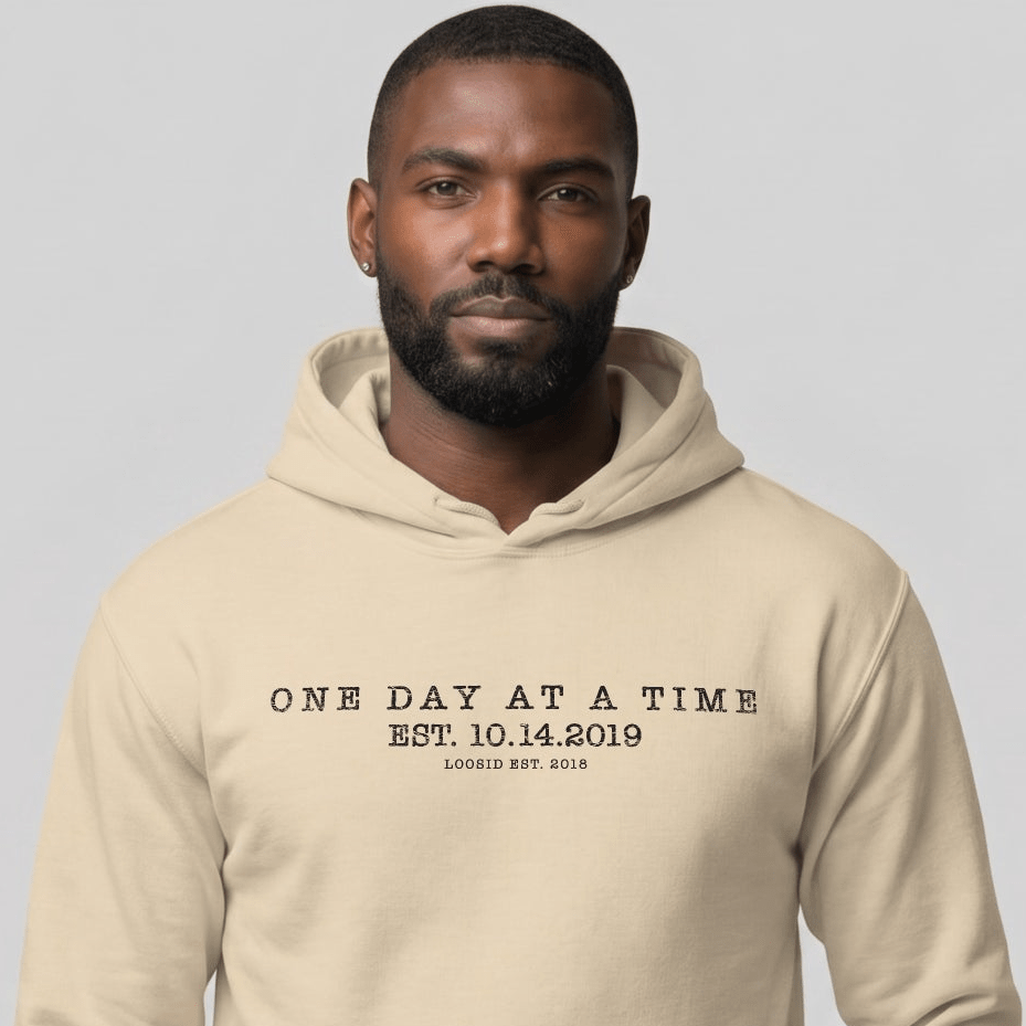 One Day At a Time Men's Hoodie