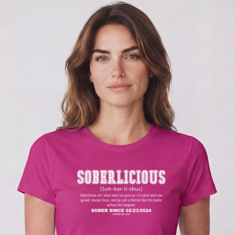 Sober T Shirt | Women's Soberlicious Definition