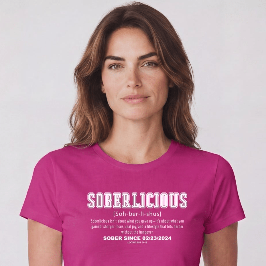 Sober T Shirt | Women's Soberlicious Definition