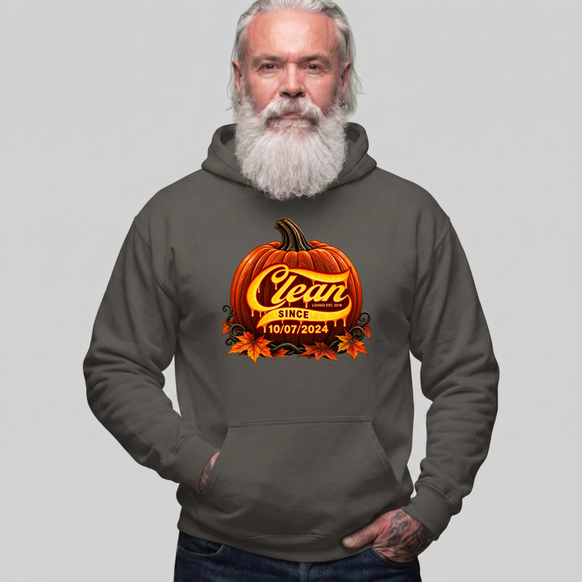 Recovery Hoodie | Clean Since Pumpkin