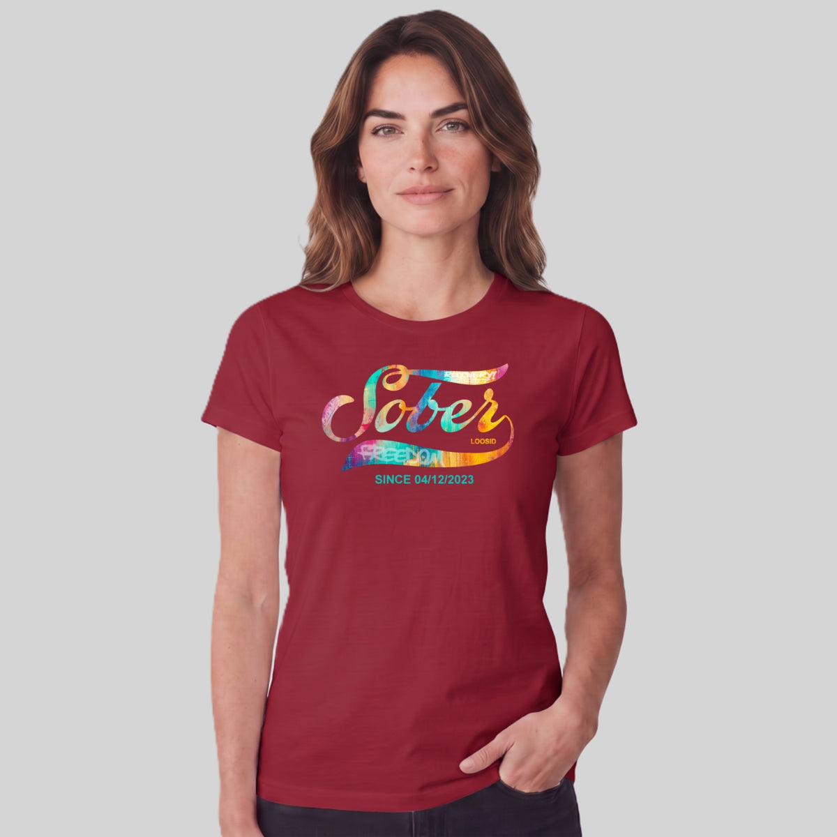 Sober T Shirt | Women's Sober Since Heritage