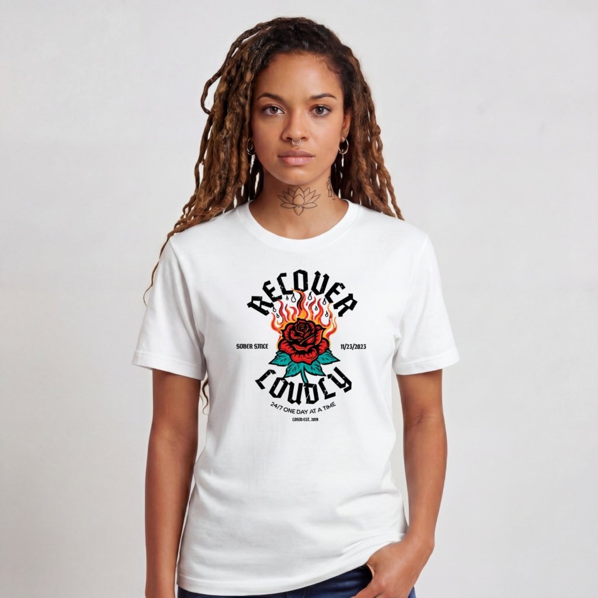 Sober T Shirt | Women's Recover Loudly