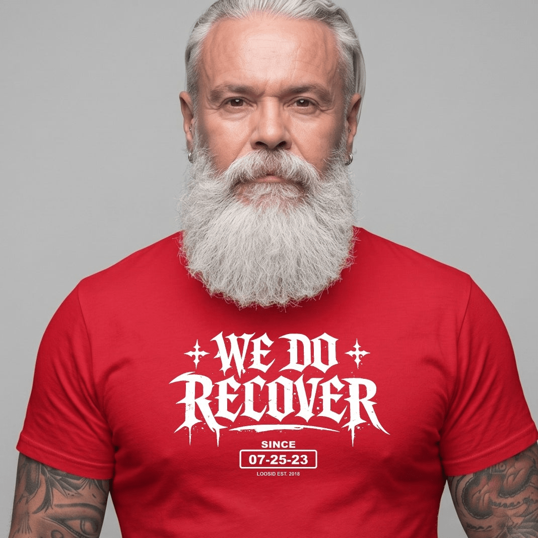 Sober T Shirt | Men's We Do Recover Tee