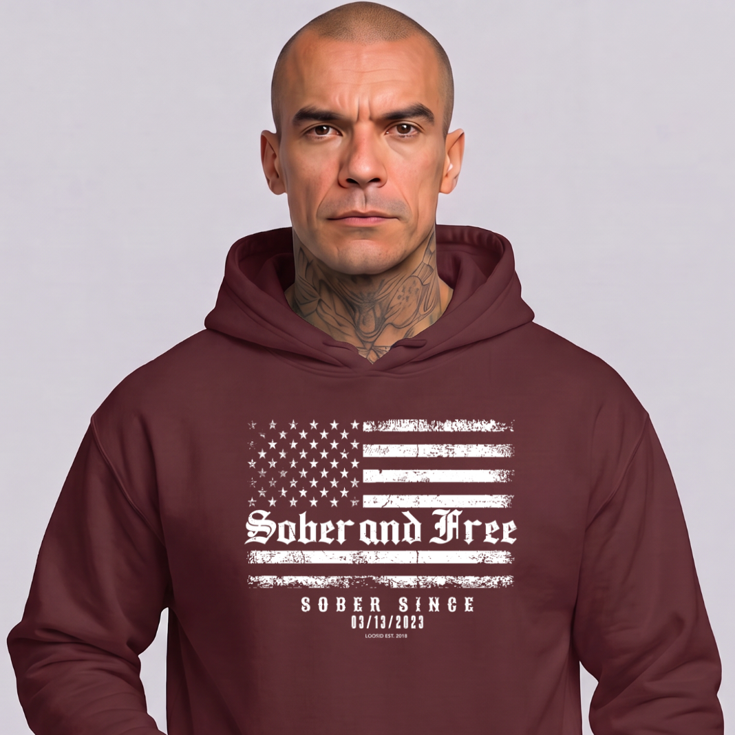 Recovery Hoodie | Men's Sober and Free
