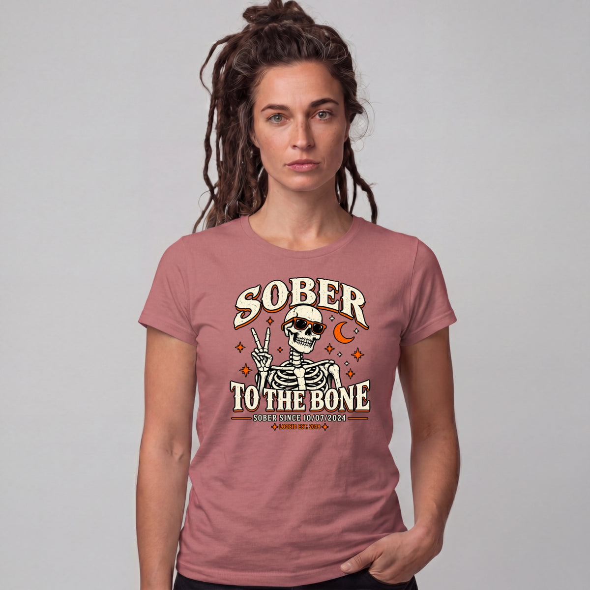 Sober T Shirt | Women's Sober to The Bone