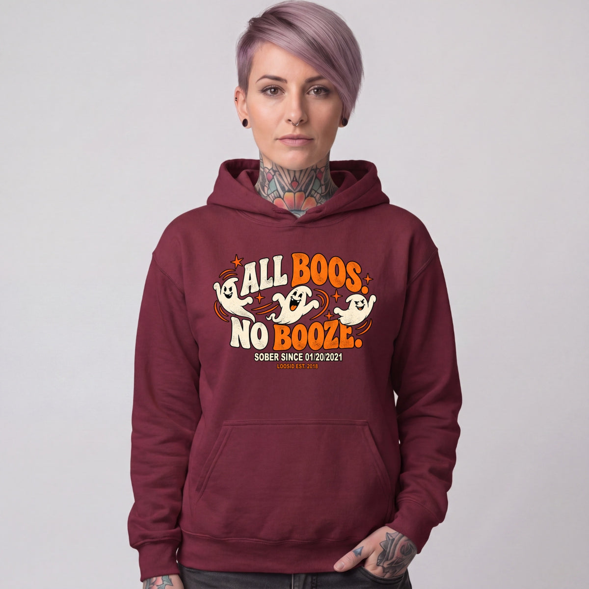 Recovery Hoodie | Women's All Boos No Booze