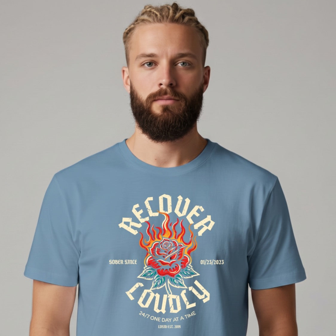 Sober T Shirt | Men's Recover Loudly