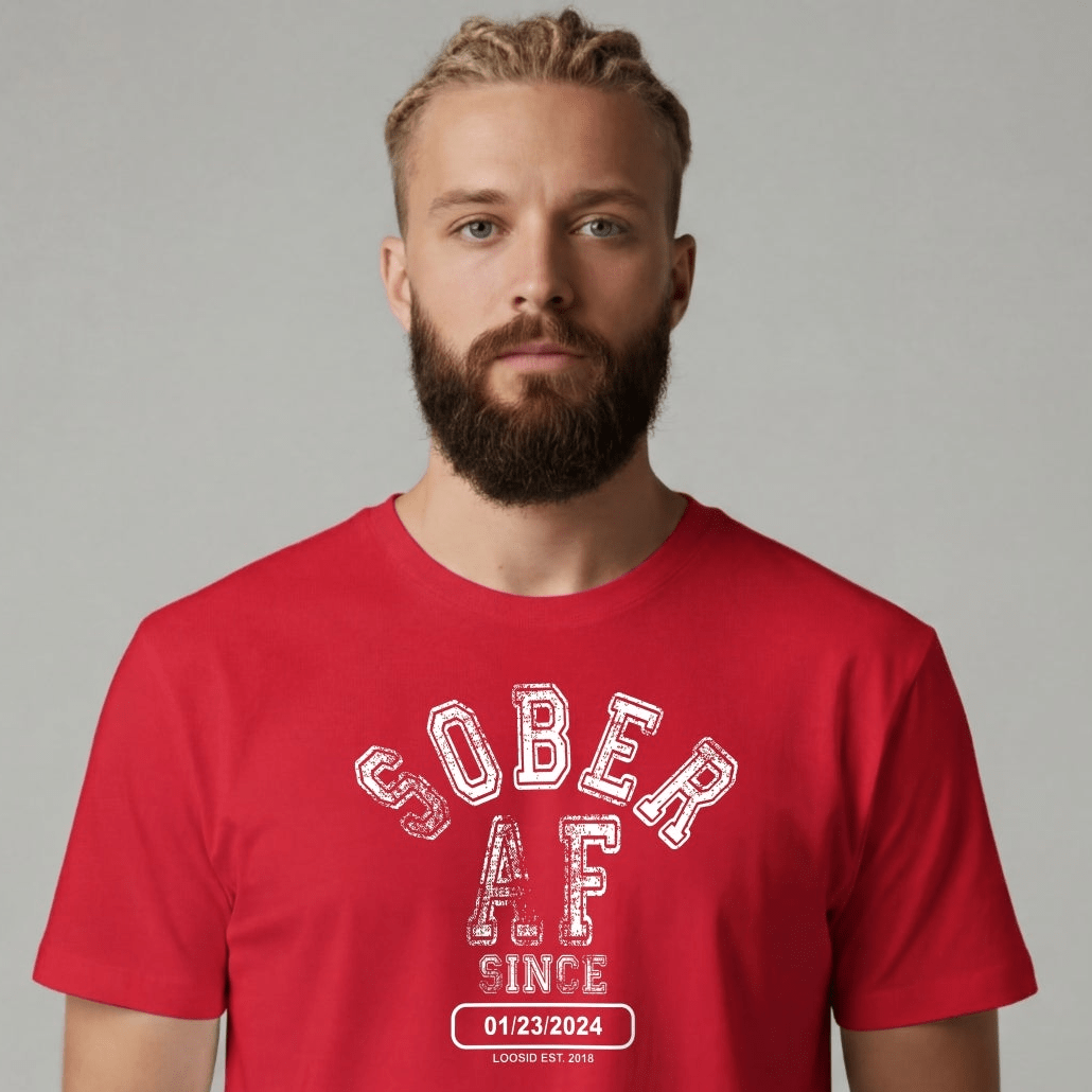 Sober T Shirt | Men's Sober AF Tee