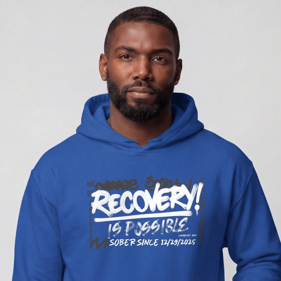 Recovery Hoodie | Men's Recovery Is Possible Hoodie