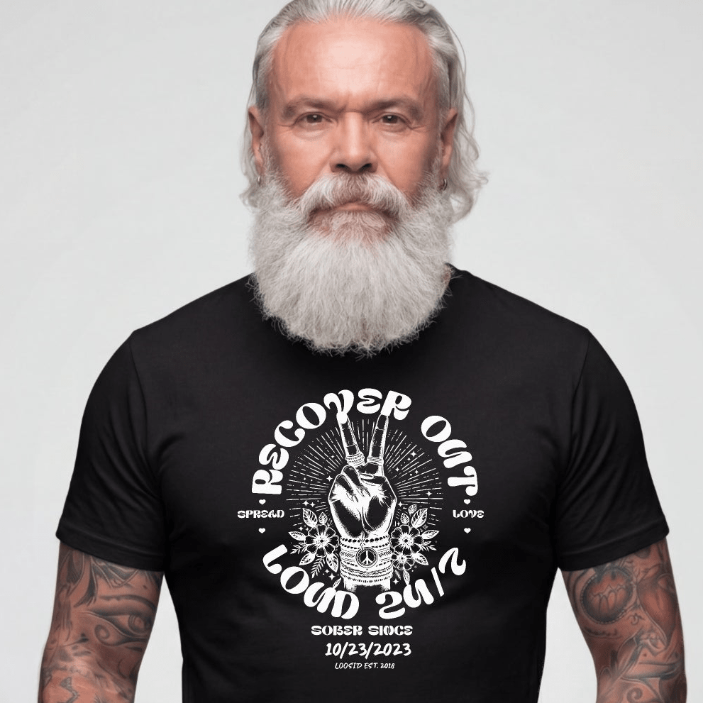 Sober T Shirt | Men's Recover Out Loud